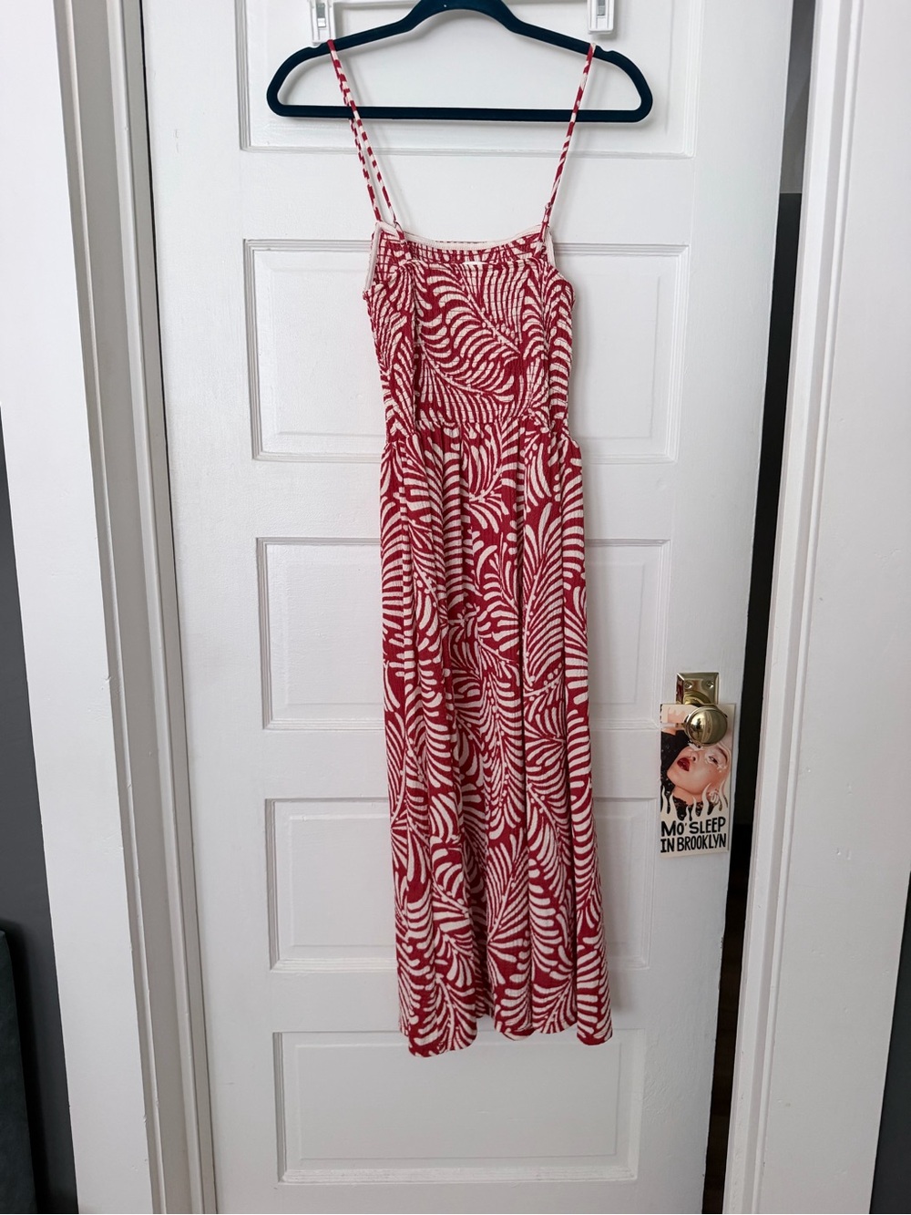 NWT H&M SMOCKED STRAPPY DRESS - Picture 4 of 4